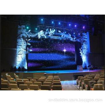 Outdoor / Indoor Concert LED stage backdrop screen Advertis
